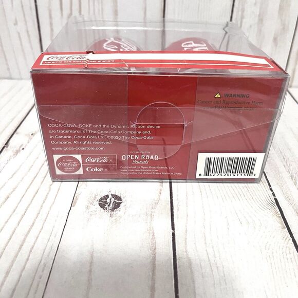 NIB Coca Cola Salt & Pepper Shakers - Picture 5 of 6